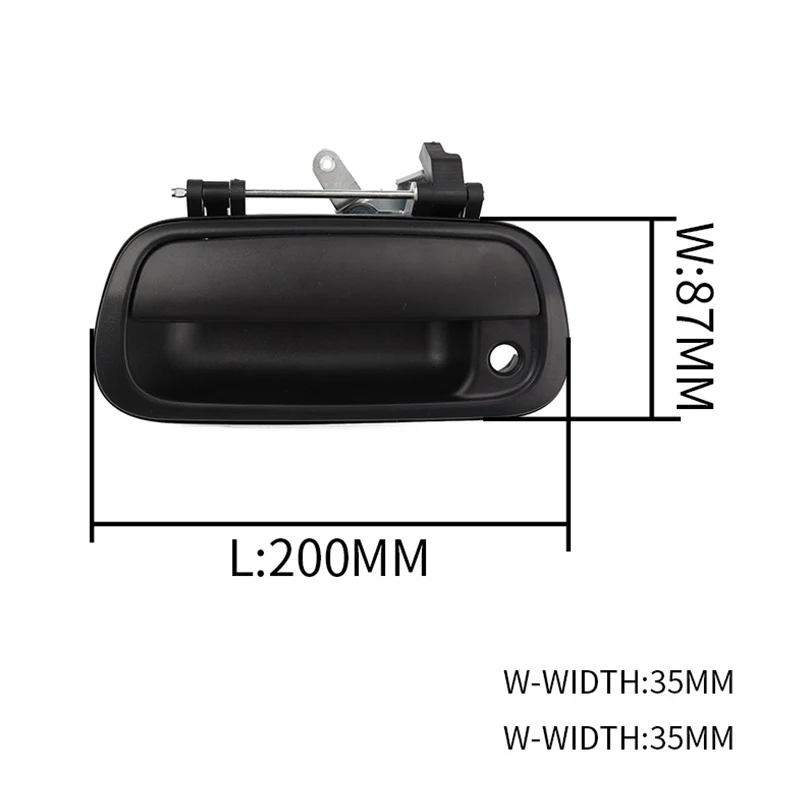 2019 автомобильные задние ворота ручка багажника внешняя запасные части