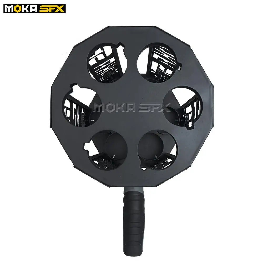 Ручной пистолет-конфетти 1 шт./лот с 6 выстрелами | Лампы и освещение