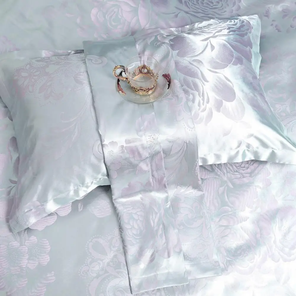 Роскошный комплект постельного белья для свадьбы жаккардовый Комплект