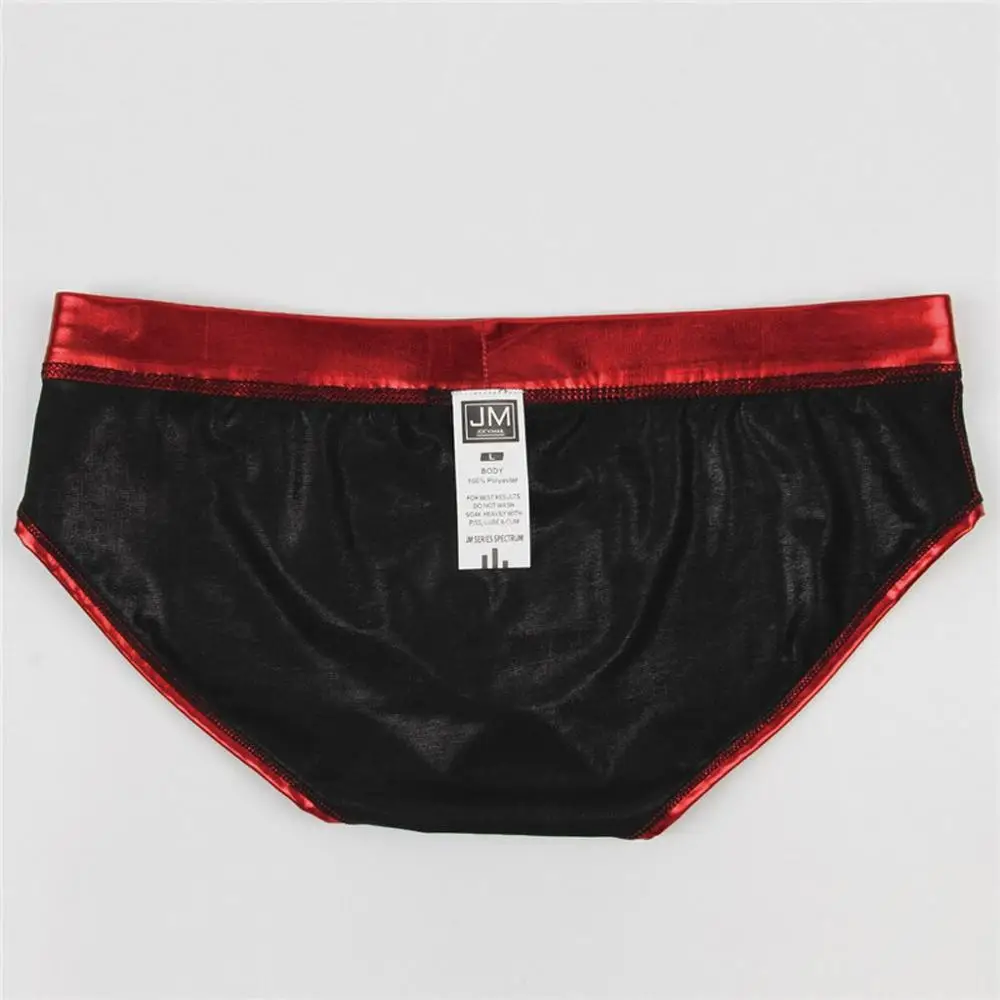 Мужские сексуальные плавки Гламурное нижнее белье дышащее удобное прозрачное