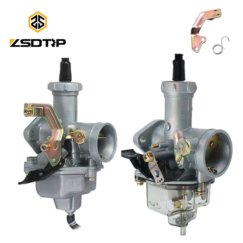 ZSDTRP мотоцикл PZ26 26 мм ручной дроссель карбюратор нейлоновая поплавковая чаша для