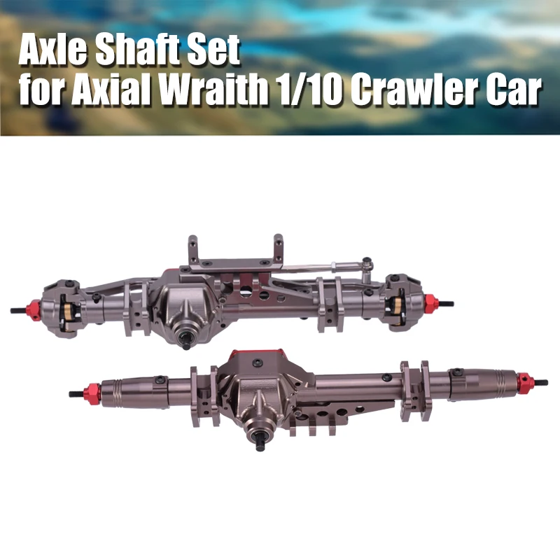 Задний привод и металлический передний задний мост Вал передние валы для осевого