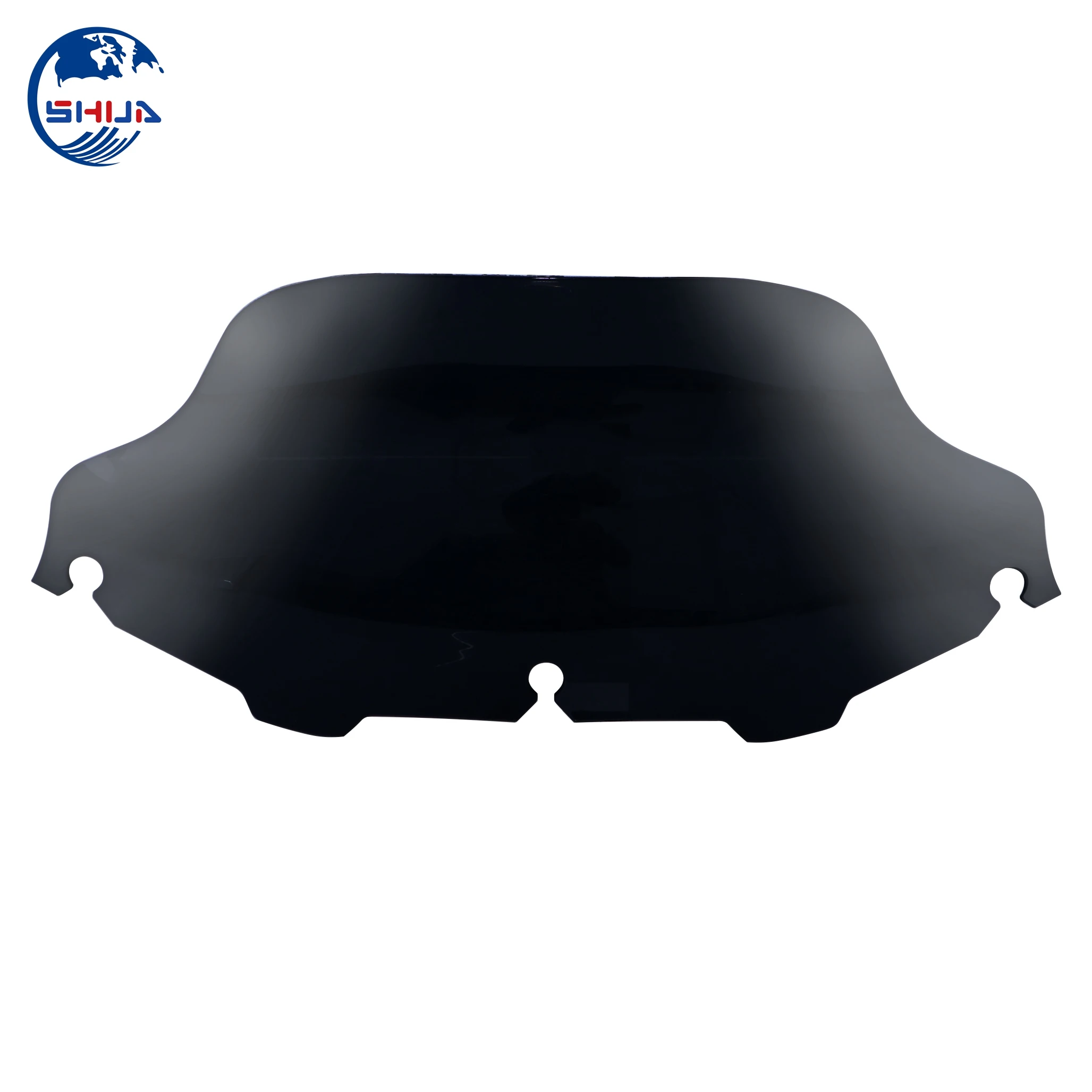 Обтекатель для лобового стекла мотоцикла 8 дюймов из черного АБС пластика Harley