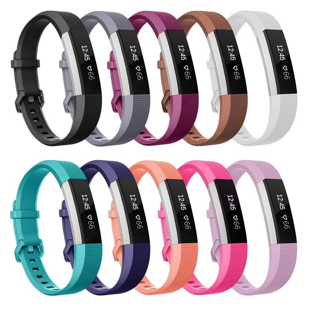 

1Pc Colorful Adjustable Silicone Replacement Smart Watch Band Bracelet Strap For Fitbit Alta / Fitbit Alta HR Watch Accessories