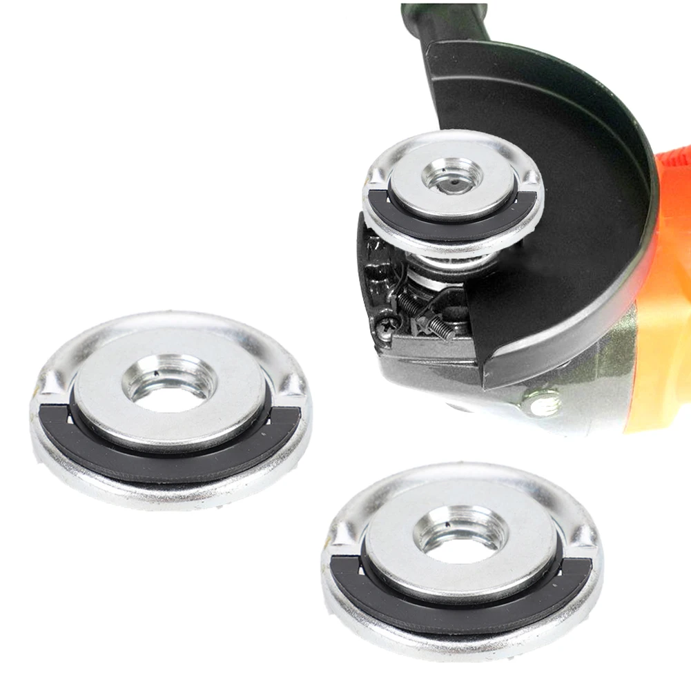 

2pcs Flange Nut Flange Locking Nuts Locking Quick Release M14 Tool Practical
