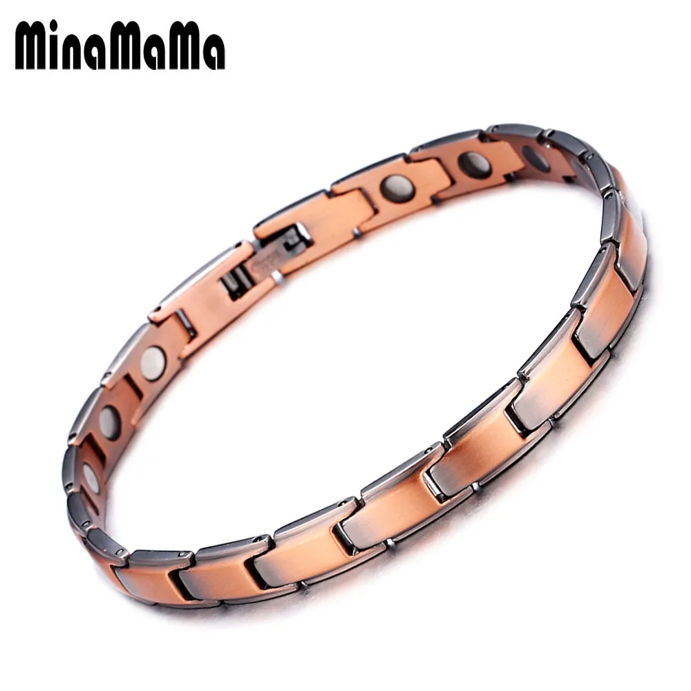 

Новый стиль, винтажные магнитные браслеты из чистой меди для женщин и мужчин, Женское здоровье, энергетические браслеты, здоровья, ювелирны...