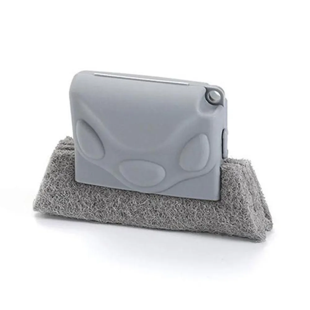 

2Pcs Creative Practical Window Doors Slot Cleaning Cloth Groove Gap Brush Household Window Dead Corner Cleaning Tool
