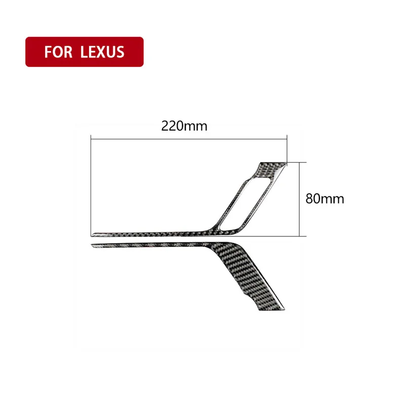Подходит для Lexus RX300 270 200T 450H 2016 19 автомобильные аксессуары углеродное волокно