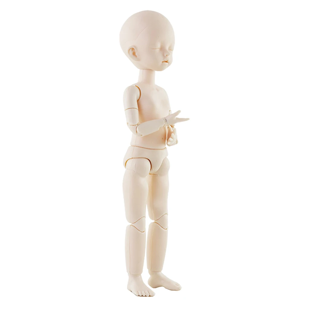 Белая кожа 1/6 шарнирные шариковые куклы BJD Кукла тело со спящими глазами с