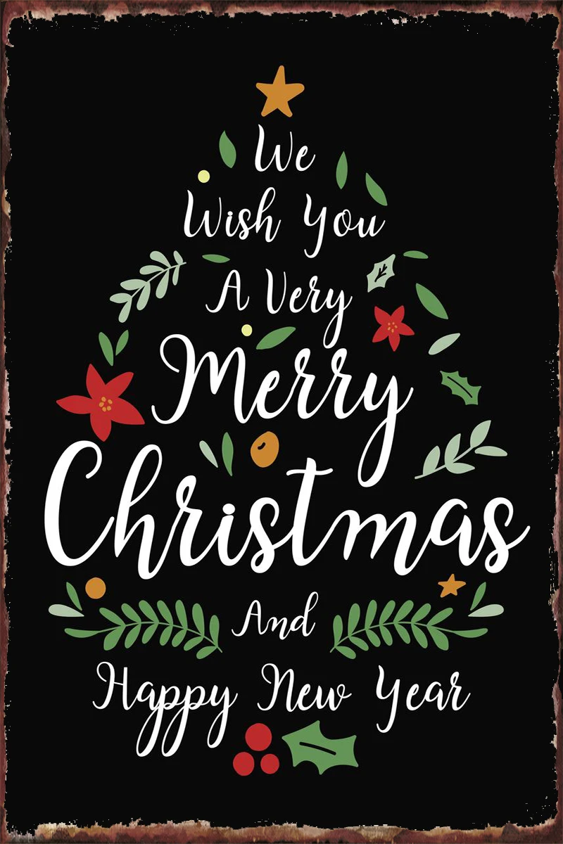 Жестяные таблички с рождественскими чудесами и бурбоном декор для стен