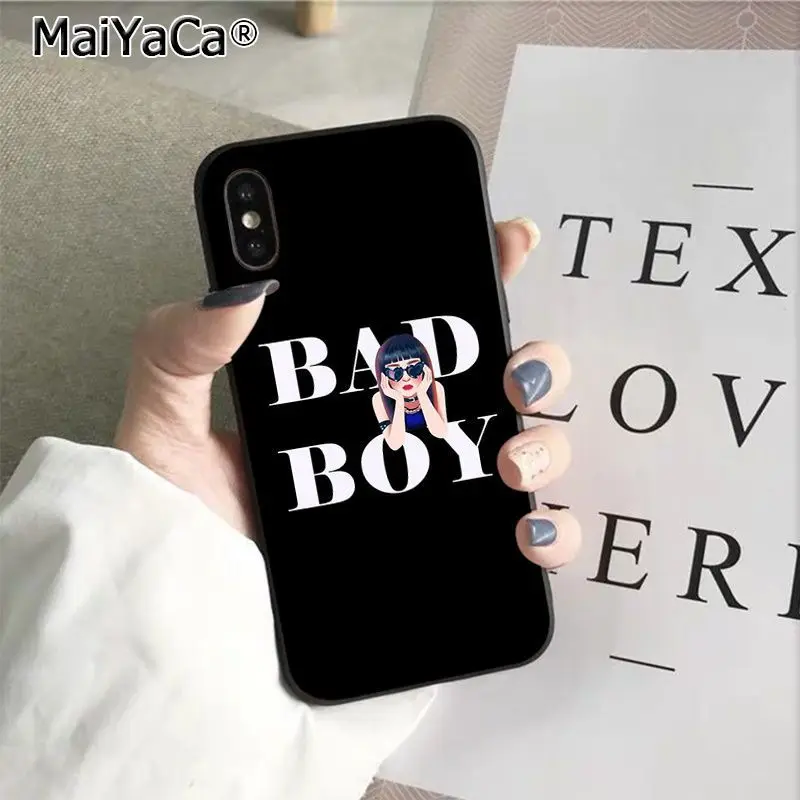 MaiYaCa BAD BOY Coque Shell чехол для телефона Apple iphone 11 pro 8 7 66S Plus X XS MAX 5s SE XR Чехлы мобильный чехол