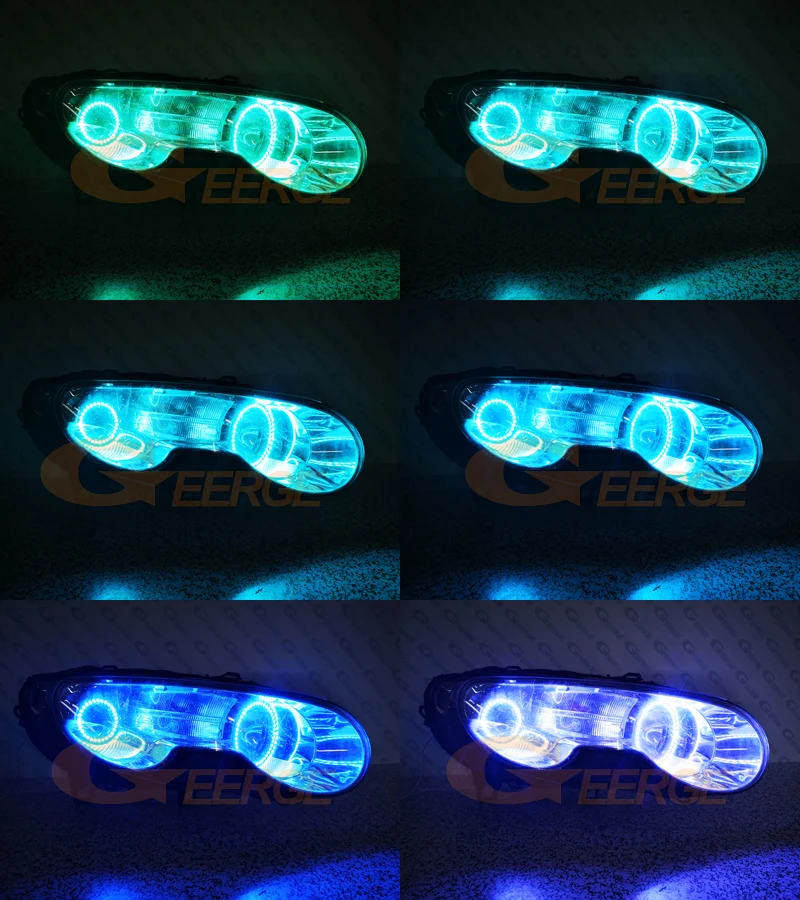 Для Roewe 550 MG 2008 2009 2010 2011 2012 RF remote Bluetooth App многоцветный ультра яркий RGB светодиодный