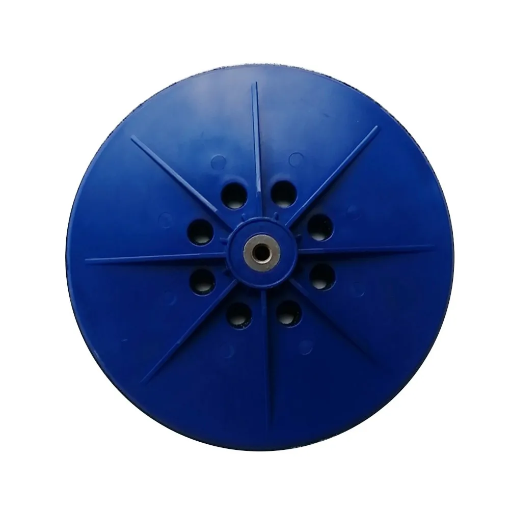 

1pcs Sanding Disc Backup Pad Drywall Sander Hook And Loop 8 Hole 9in 215mm Backup Pad With 8mm Thread Fastening System Tool Part