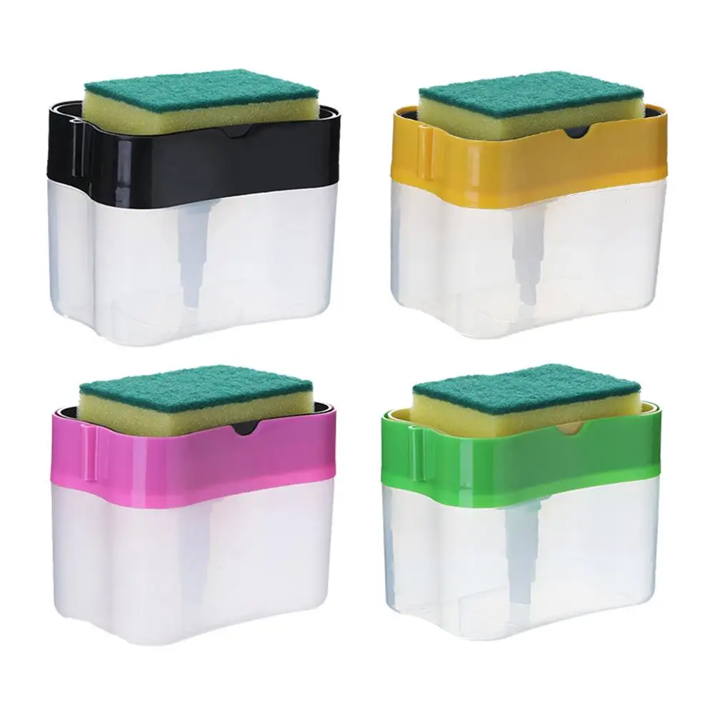 Диспенсер для мыла с губкой столешница кухни|Мыльницы| |