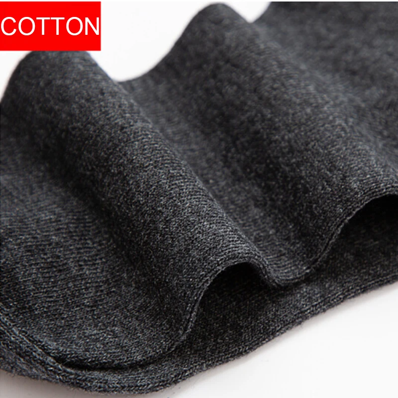 

Gift Box Men's Organic Solid Color Cotton Socks Deodorant Sweat-absorbent Tube Socks Long Tube Invisible Socks New Year Gift