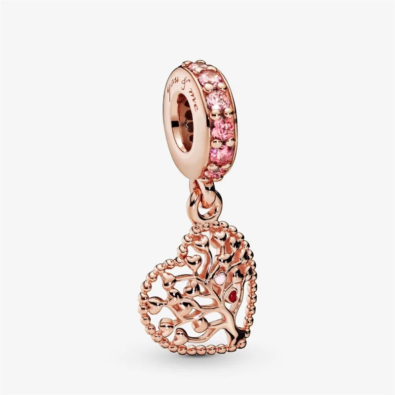 

2020 new 925 Sterling Silver Small spacer Charms Beads Bracelet Fit Original Pandora Bracelet DIY Jewelry For Women