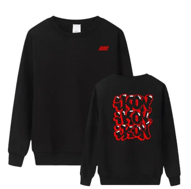 Тонкие толстовки-пуловеры с надписью K-POP для вечевечерние | Женская одежда