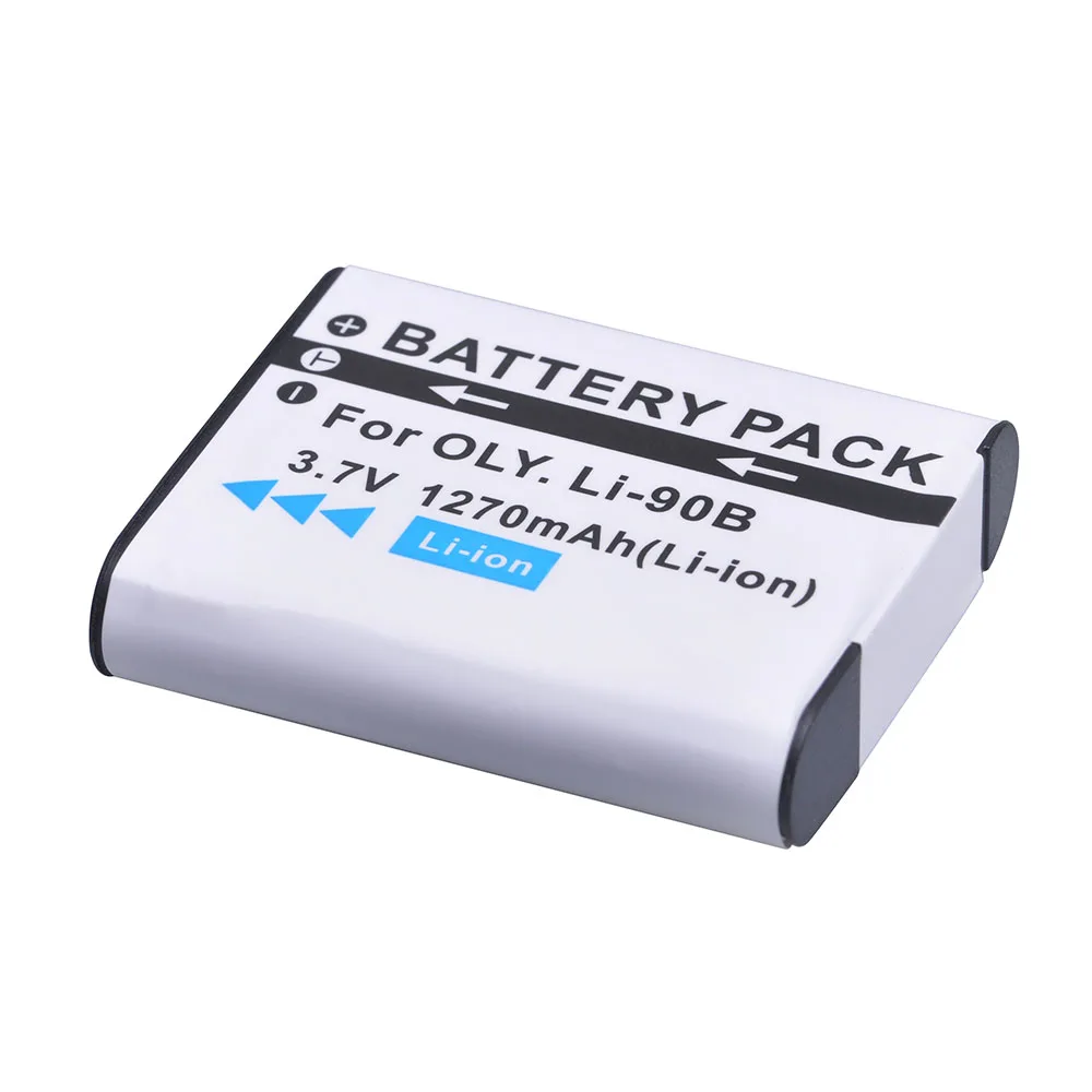 4p 1270mAh Li 90B 92B Li90B камера батарея для Olympus жесткий TG 6 5 tg трекер SH 1 2 SP 100 IHS 2|Цифровые