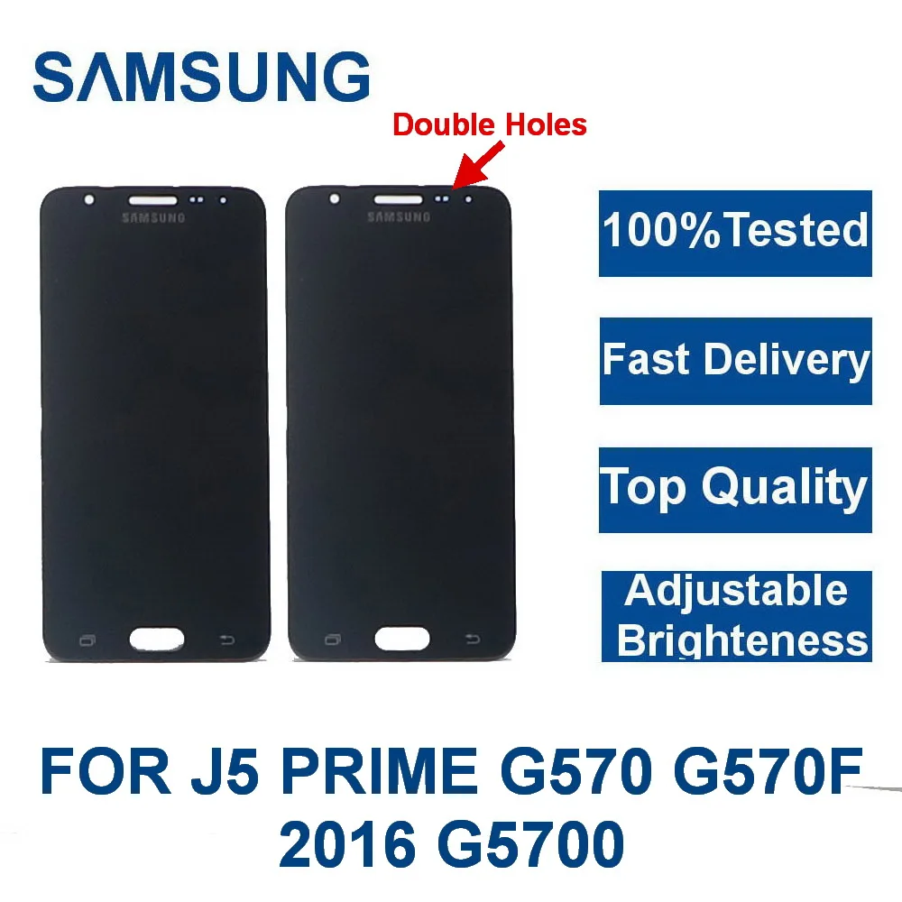 ЖК дисплей с сенсорным экраном и дигитайзером в сборе для Samsung Galaxy J5 Prime G570 G570F On5 2016