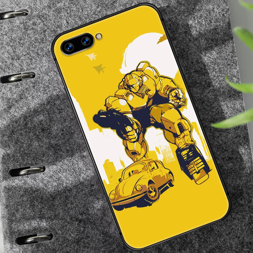

Transformers Bumblebee Phone Case Cover Hull For HUAWEI honor 7a 8 8s 8a 8x 9 9x 10 20 i Lite Pro black Cell Trend Waterproof 3D