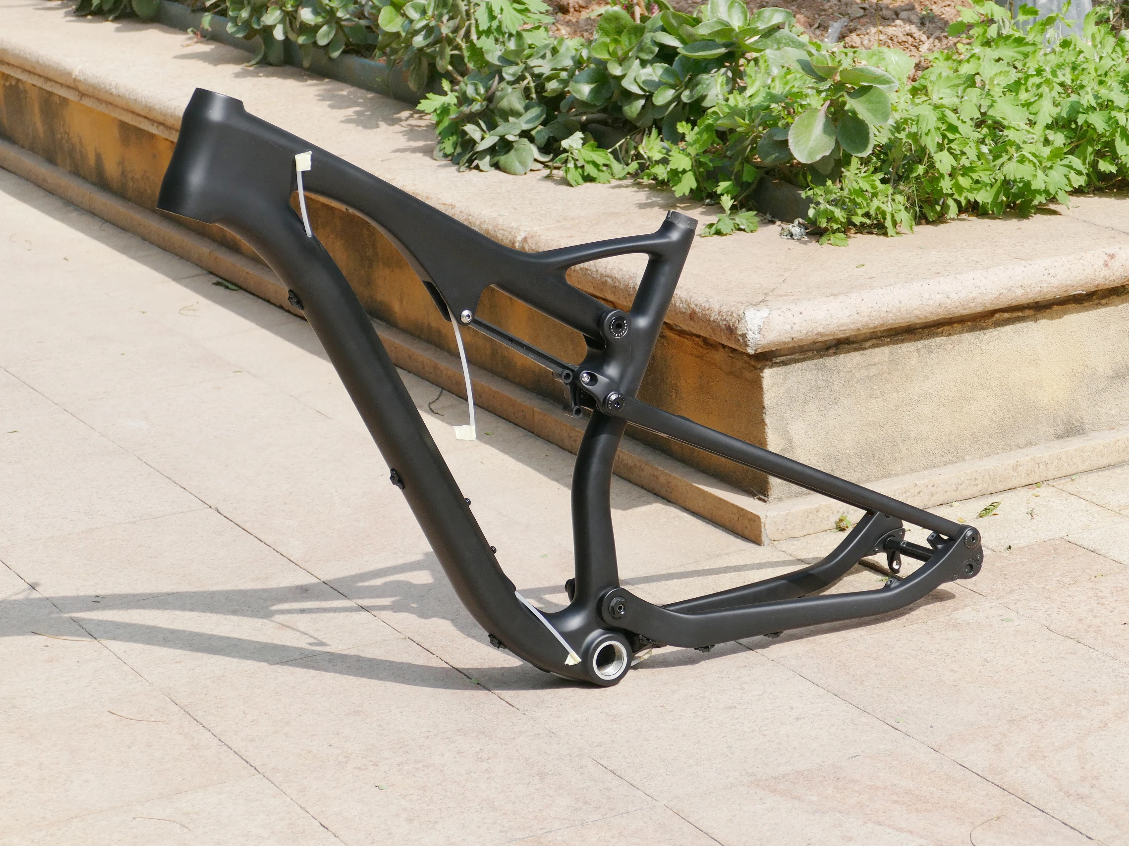 FR-703 Toray углеродный полнокарбоновый UD матовый 29er горный велосипед полноподвесная