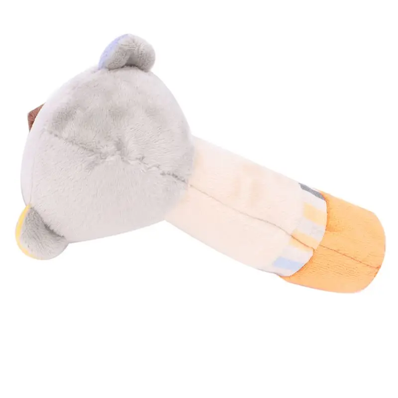 1 шт. мягкая плюшевая погремушка захватывающая Успокаивающая животные BB ручная