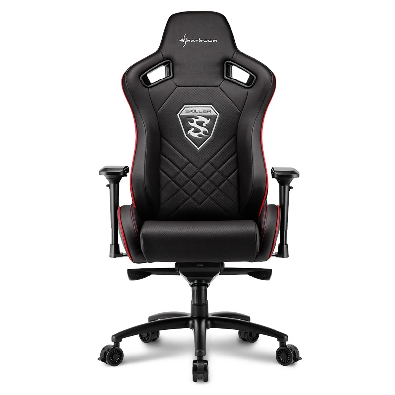 Игровое кресло Sharkoon Skiller SGS4 компьютерное до 150 кг кожа PU/PVC металл|Офисные стулья| |