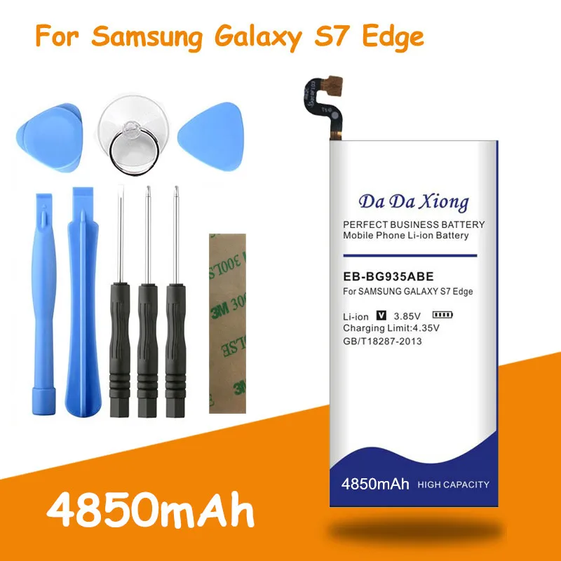 4850 мА/ч EB BG935ABE запасная батарея для Samsung GALAXY S7 край G935F G9350 G935 G935FD G935P G935W8 G935A G935V G935T