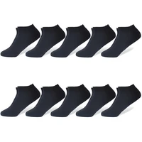 10 pairslot mens cotton boat socks black business short mens socks breathable spring summer autumn for male us size7 9 5