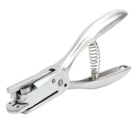 2 in 1 dual purpose punch pliers round hole puncher garment marking steel tools 6in garment marking plier