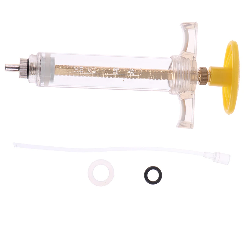 Copper Head Syringe Hose Birds Feeding Syringe Injector Supplies Bird Feeders Hot Sale