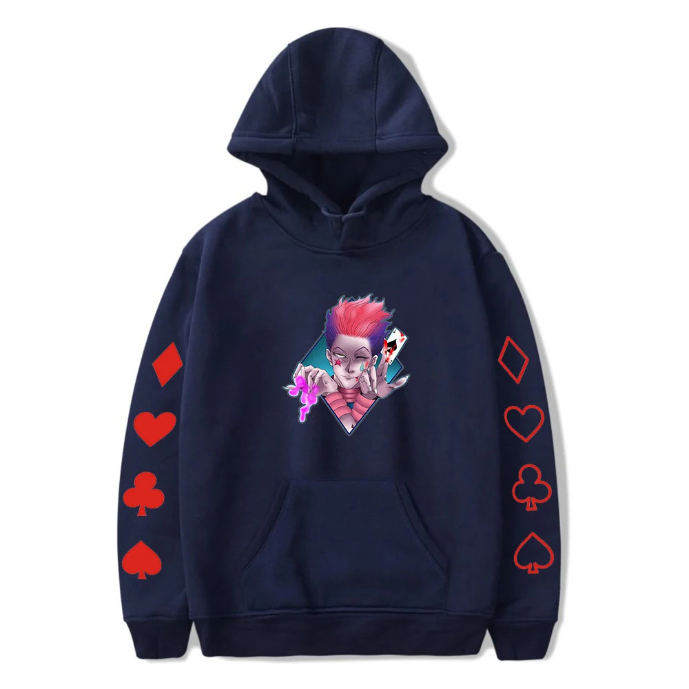 

2020 Fashion Ladies Anime Clothes Hisoka Hoodie Girls Sweatshirt Hip Hop Hoodie Hisoka Love Anime Fan Women's Pullover