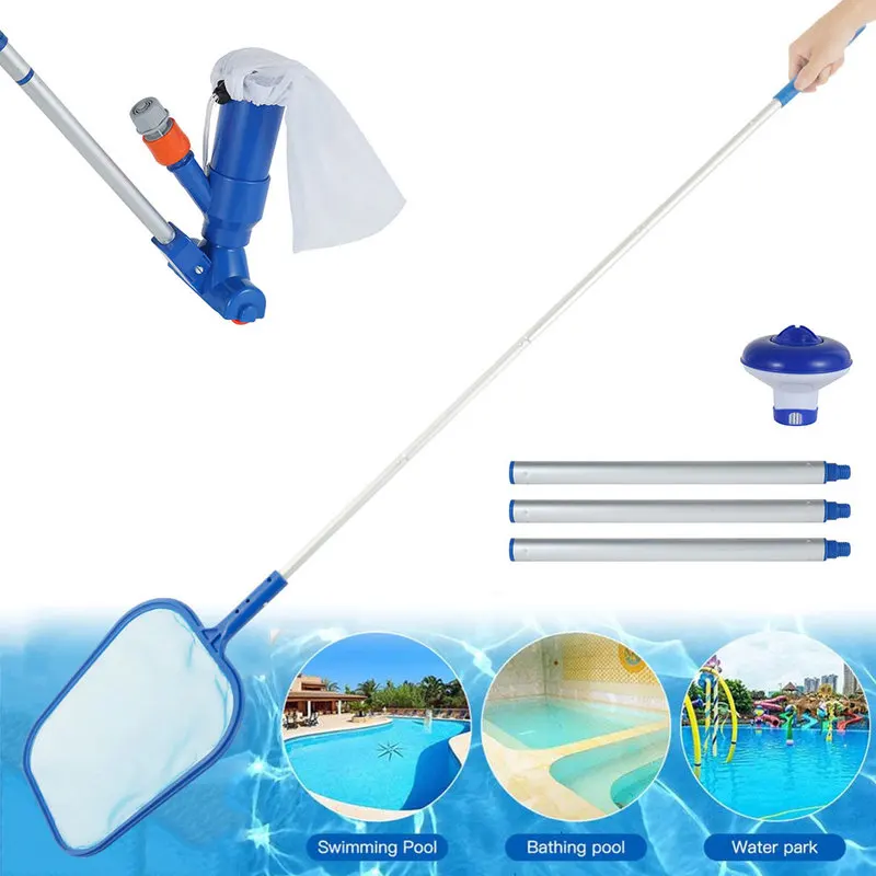 

1Set Swimming Pool Vacuum Cleaner Fountain Pools Accessories Durability Brush Cleaning Tool Tip Pond Zooplankton Body Equipment