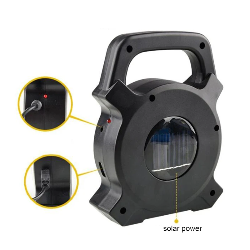 Светодиодный прожектор портативные аварийные солнечные аккумуляторные