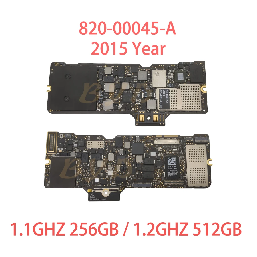 Оригинальная логическая плата A1534 M1 M2 M3 i5 i7 256 ГБ 512 для Macbook Retina 12 дюймов