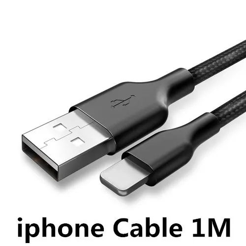 USB зарядное устройство EU/US вилка Быстрая зарядка 3,0 быстрое зарядное устройство настенное зарядное устройство для iphone 6 7 8 9 10 11 X samsung Xiaomi huawei зарядное устройство для телефона - Тип штекера: For ip Cable 1M