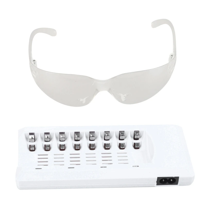 Противотуманные защитные очки с 8 слотами каналов портов 1 6 V Nizn 2 Nimh зарядное
