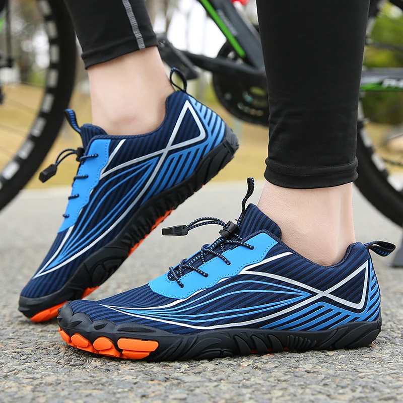 

Men Aqua Shoes Trekking Hiking Shoes Breathable Elastic Quick Dry Upstream Socks Soft Non-slip Comfortable Diving Water Sneakers