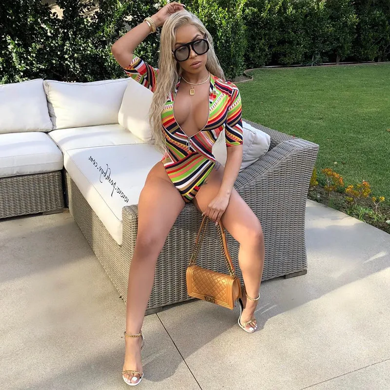 

Plus Size Summer 2020 Rompers Womens Jumpsuit Body Femme Overalls Jumpsuite Bodysuit Sexy Monos Cortos De Verano Para Mujer