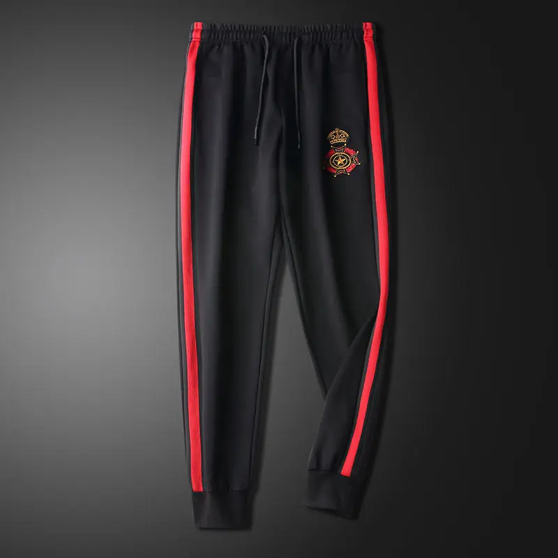 Новинка 2021 мужские легсветильник повседневные брюки на осень модные трикотажные