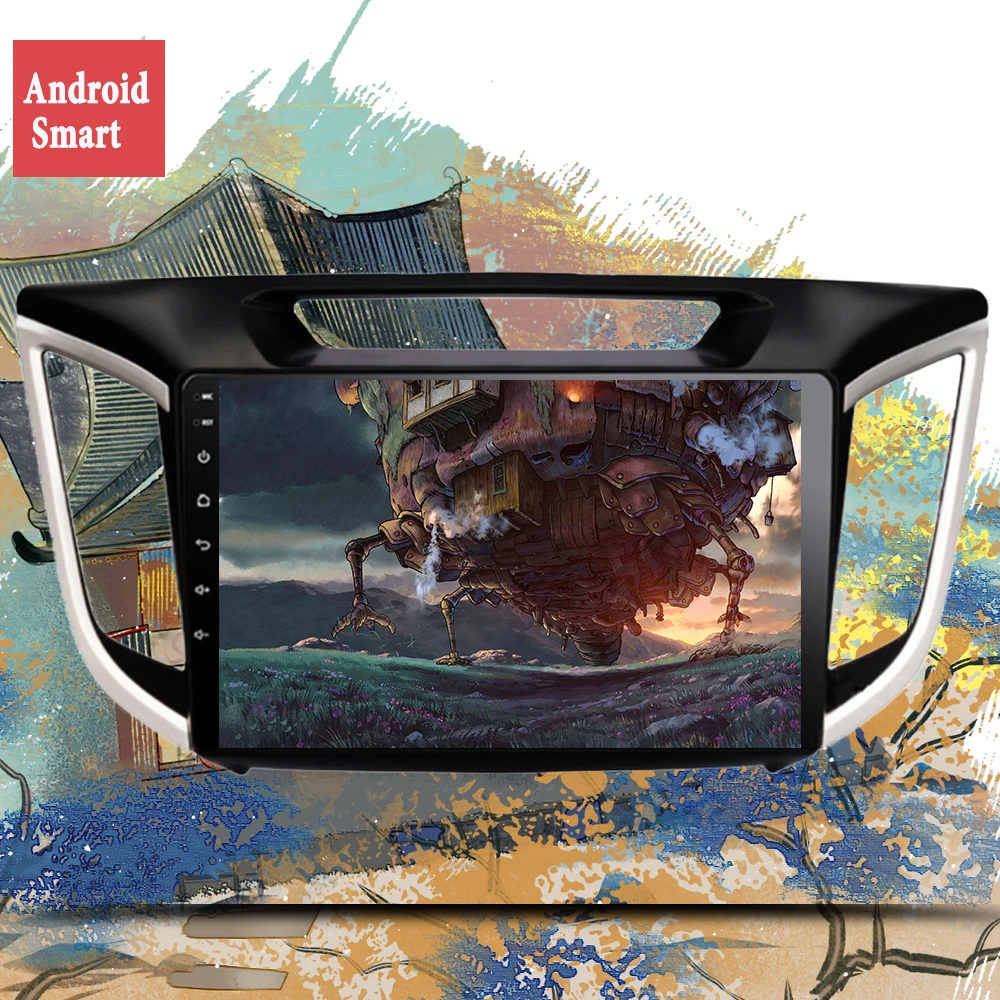 Автомагнитола 2 din android 11 0 автомобильный dvd-проигрыватель для Hyundai Creta/IX25 2014-2017