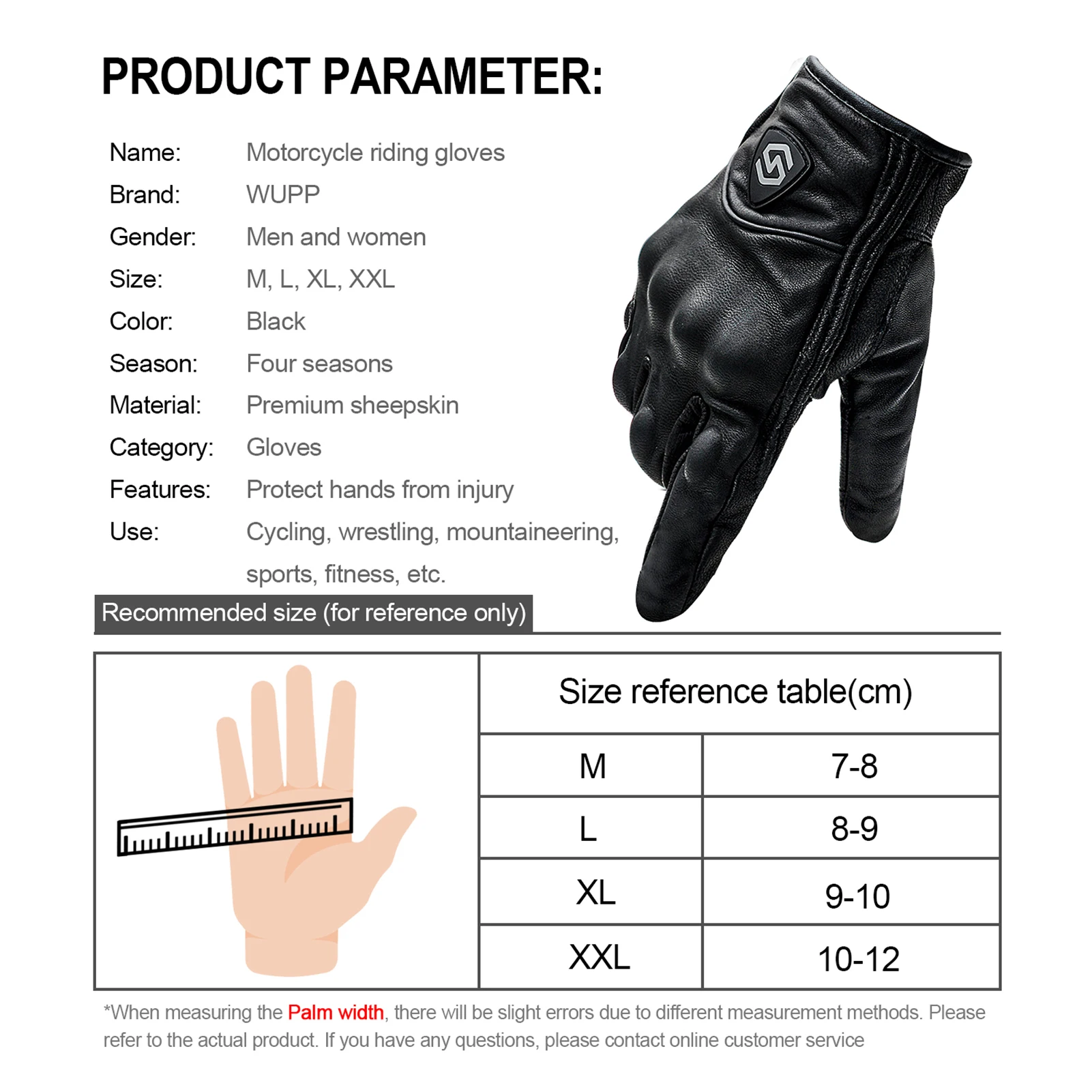 

WorthWhile Winter Cycling Gloves Bicycle Warmth Touchscreen Full Finger Gloves Windproof Outdoor Bike Skiing Motor Riding Unisex