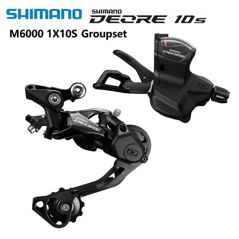 

Shimano Deore M6000 1x10S MTB Groupset RD-M6000 Rear Derailleurs SL-M6000 right Shifter Lever 10V Switch Original parts