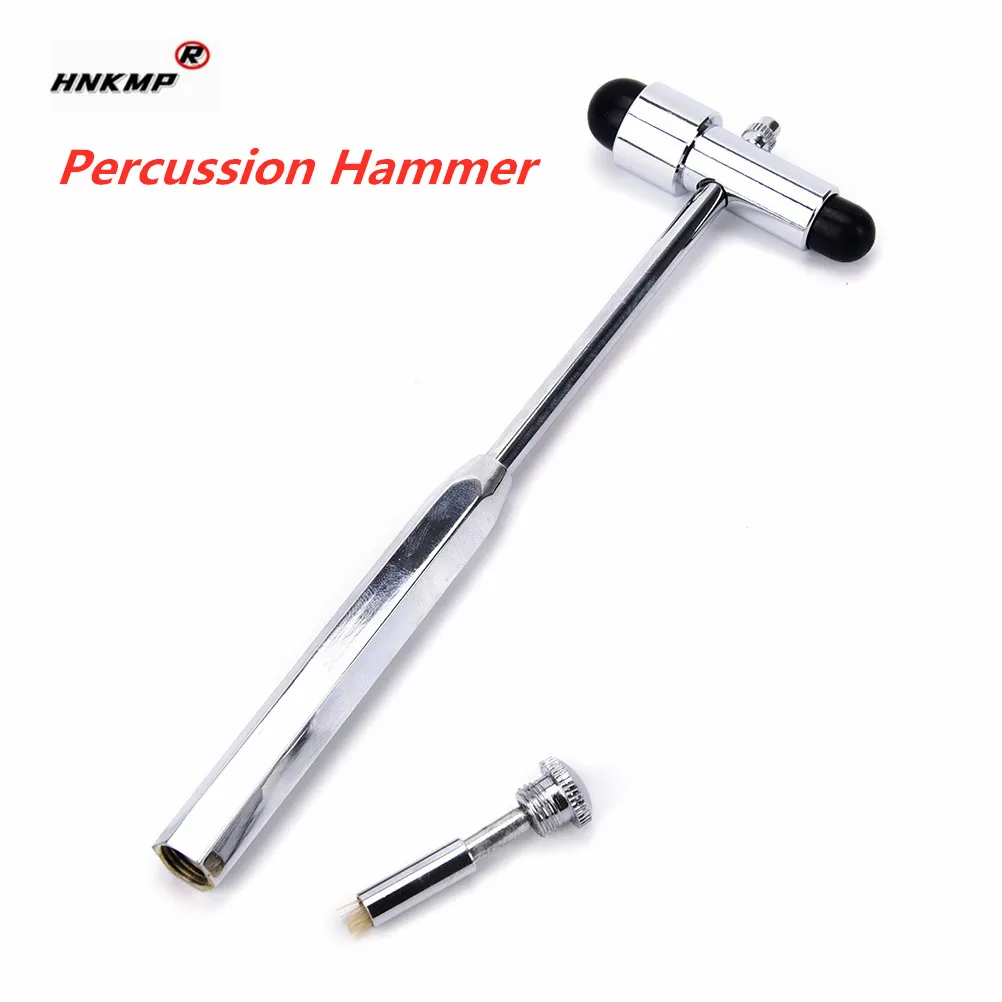 

Neurological Reflex Diagnostic Hammer Test For Muscle Stretch Responses Zinc Alloy Multi-functional Percussion Hammer