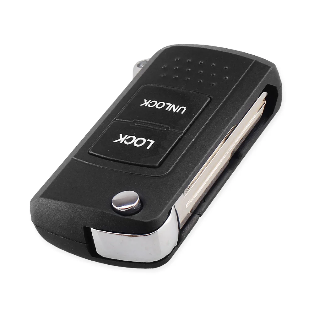 Dandkey измененный откидная оболочка ключа дистанционного управления 2 кнопки для