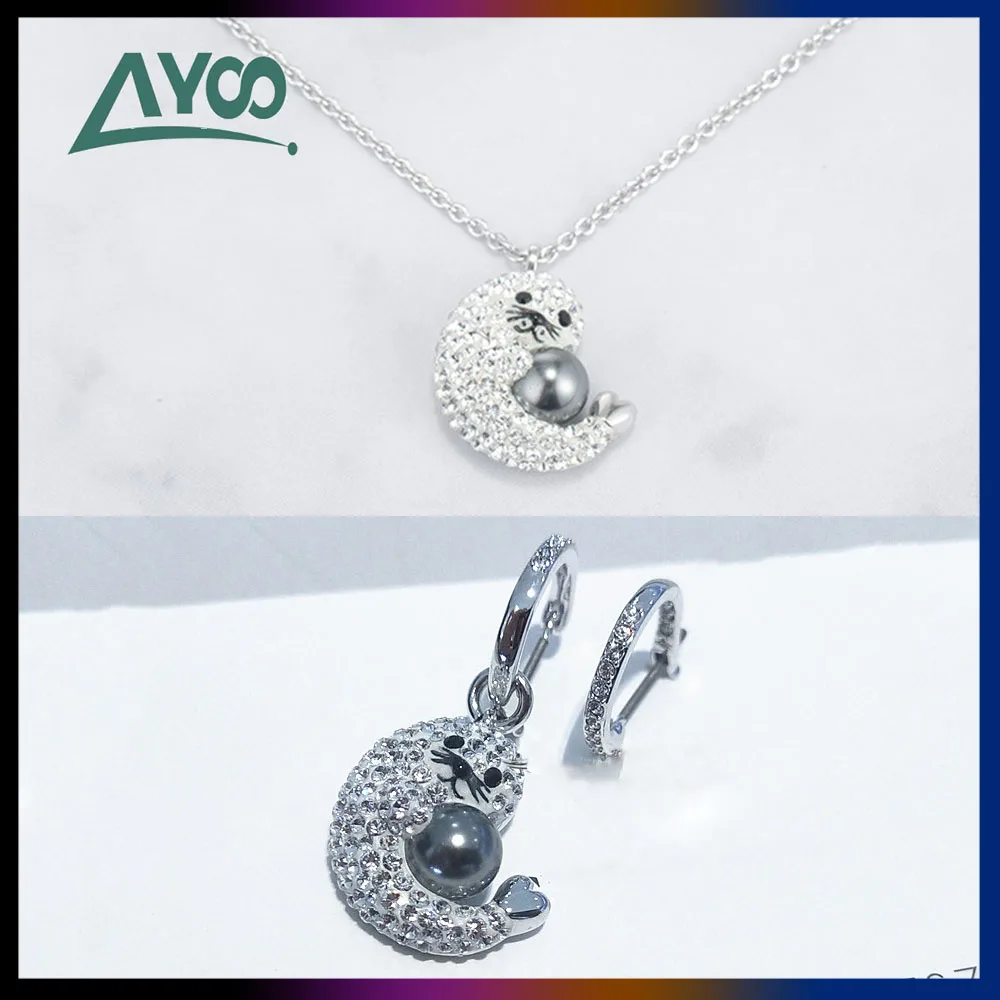 

Fashion Jewelry SWA1:1 High-quality Charm Cute Seal Series Ladies Exquisite Jewelry Necklace Romantic Gift For Women