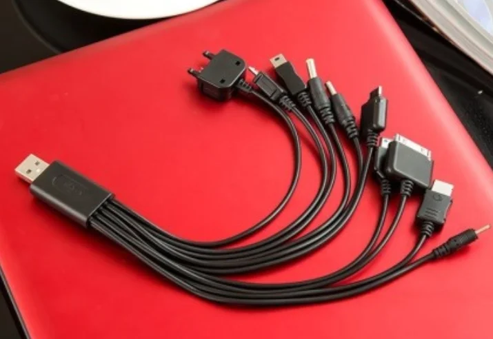 10 в 1 USB к многоразъемному зарядному кабелю для мобильных телефонов планшет gps
