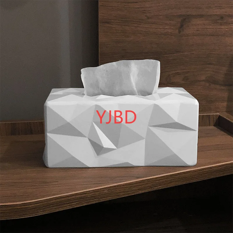 

YJBD 1 Pcs Tissue Box Towel Nordic Brush Pot Paper Towel Box Creative Paper Towel Box Simple Paper Roll