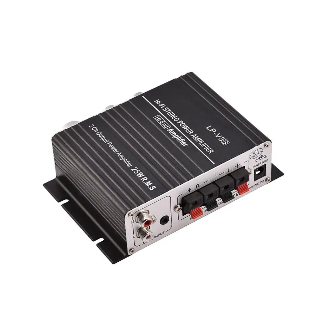 Для Lepy lp-838 lp-808 A68 A7 V3 V3S усилитель мощности аудио стерео усилитель басов усилитель для автомобильного радио MP3