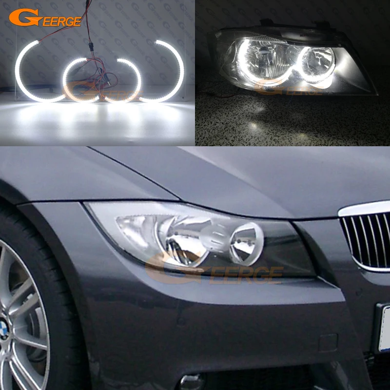Для BMW 3 серии E90 E91 салун туринг 2005 2008 галогенный головной светильник ультра яркий